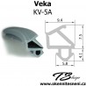 Okenni těsnění do oken VEKA KV-5A šedá