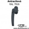 Okenni klika Victory s tlačítkem Antracitová RAL 7016
