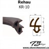 Okenni těsnění do oken REHAU KR-10 Hnědá