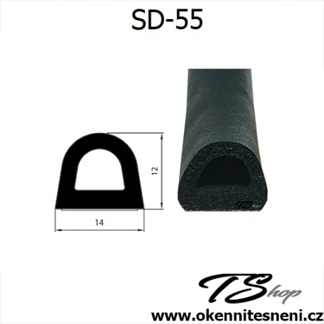 Těsnění SD-55 Černá 40mb