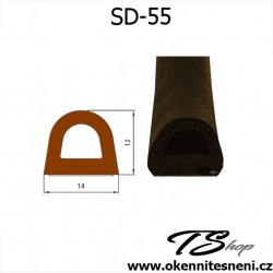 Těsnění SD-55 Hnědá 40mb