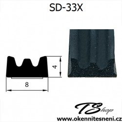 Těsnění SD-33x Černá 125mb