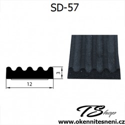 Těsnění SD-57 Černá 125mb