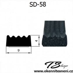 Těsnění SD-58 Černá 125mb