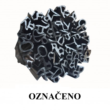 30 ks – vzorník, černých těsnění